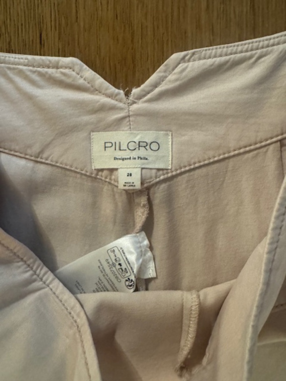 Anthropologie. Pilcro Linen Palazzo Trouser Pants. 28 - Picture 11 of 12